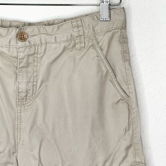 Lucky Brand Khaki Cargo Shorts - Kids US 14 - Picture 4 of 11